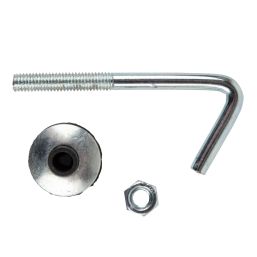 BOLT-HOOK + NUT + SEAL 65MM 100