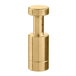 ORBIT END PLUG SLIP LOK BRASS