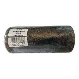 REFUSE BAG BLACK 20MIC 2X25 PACK