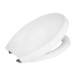 WIRQUIN TOILET SEAT S-1 CC HINGE WHT 2.2KG