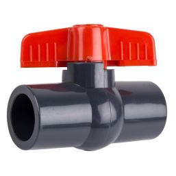 TORRENTI BALL VALVE PVC SOLVENT 16B 15MM PIPE 20MM