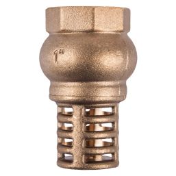 TORRENTI VALVE FOOT BRASS 25MM