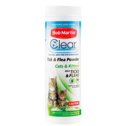 BOB MARTIN PET TICK & FLEA CAT POWDER 100G