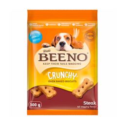 BEENO PET BISCUITS SMALL STEAK 300G