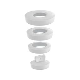 WIRQUIN UNIVERSAL BASIN / SINK PLUG - WHITE