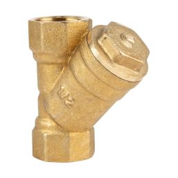 TORRENTI Y STRAINER BRASS 20MM