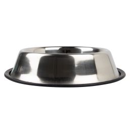 DOG BOWL S/STEEL NON TIP ANTI SKID 26CM / 765ML