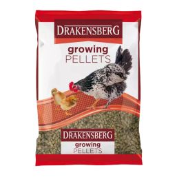 DRAKENSBERG RED BAG PELLETS GROWING 1KG