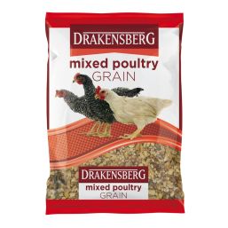 DRAKENSBERG RED BAG GRAIN MIXED POULTRY 25KG