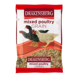 DRAKENSBERG RED BAG GRAIN MIXED POULTRY 1KG