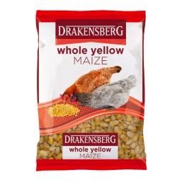 DRAKENSBERG RED BAG MAIZE WHOLE YELLOW 5KG