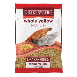 DRAKENSBERG RED BAG MAIZE WHOLE YELLOW 10KG