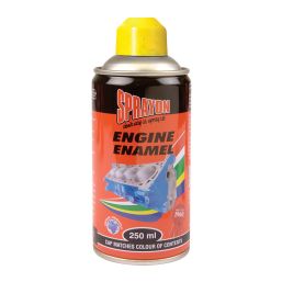 SPRAYON ENGINE ENAMEL SPRAY SUNSHINE YELLOW 250ML