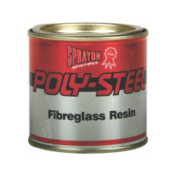 SPRAYON POLY STEEL FIBREGLASS RESIN 250G