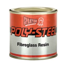 SPRAYON POLY STEEL FIBREGLASS RESIN 500G