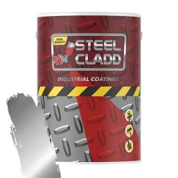 STEEL CLADD ENAMEL BRILLIANT ALUMINIUM 1L