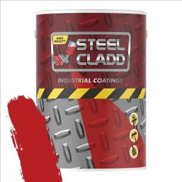 STEEL CLADD ROADMARKING RED 1L