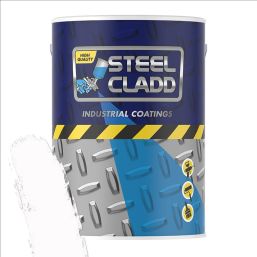 STEEL CLADD QUICK DRY ENAMEL WHITE 1L