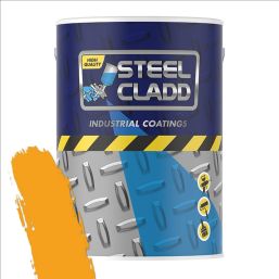 STEEL CLADD QUICK DRY ENAMEL FIAT ORANGE 1L