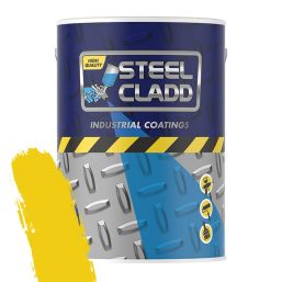 STEEL CLADD QUICK DRY ENAMEL JD YELLOW 1L