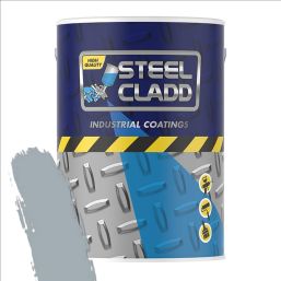 STEEL CLADD QUICK DRY ENAMEL FORD GREY 1L