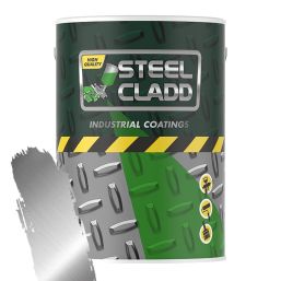 STEEL CLADD QUICK DRY BRIGHT ALUMINIUM 1L