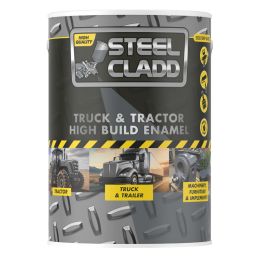 STEEL CLADD TRUCK AND TRACTOR ENAMEL BLACK 5L