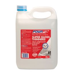 POWAFIX SUPER GLOSS 300 THINNERS 5L