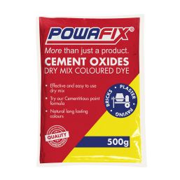 POWAFIX CEMENT OXIDE POWDER YELLOW 500G