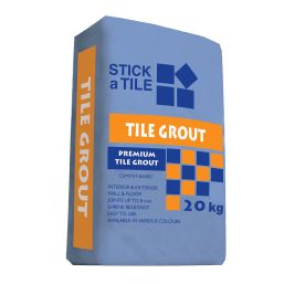 STICK A TILE GROUT 20KG SUPER WHITE