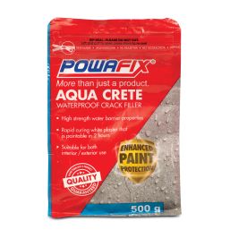 POWAFIX AQUA CRETE WATERPROOF CRACK FILLER 500G