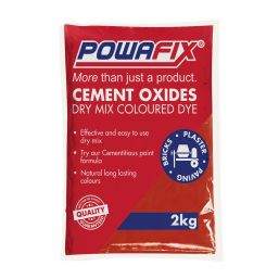 POWAFIX CEMENT OXIDE POWDER RED 2KG