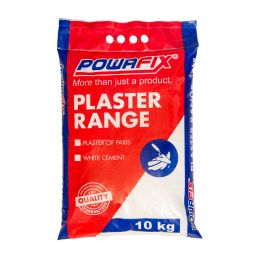 POWAFIX PLASTER RANGE WHITE CEMENT 10KG