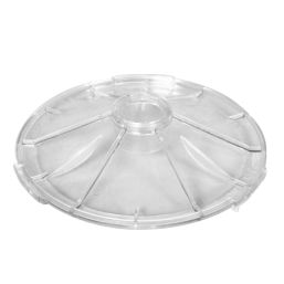 BLU52 SMALL POOL WEIR VACUUM LID BRN OR WHITE