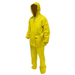 RAINSUIT RUBBERISED NYLON YELLOW MEDIUM