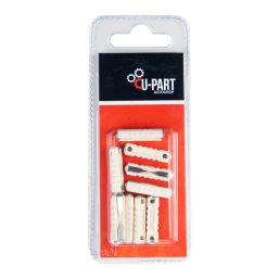 U-PART CERAMIC FUSE 8AMP X10