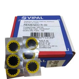 VIPAL ROUND TUBE PATCH 30MM PRICE EAC 195 PER BOX