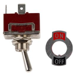 U-PART TOGGLE SWITCH METAL ON/OFF 12VOLT