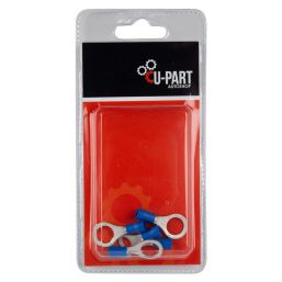 U-PART TERMINAL BLU RING LUG 1.5-2.5MM 10MM