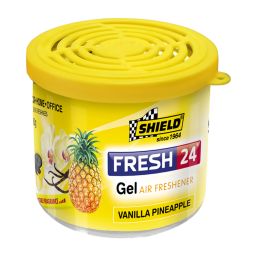 SHIELD FRESH 24 GEL AIR FRESHENER VANILLA PINEAPPLE 80GR