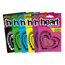 SHIELD HEART FRESHENER STD MIXED BOX 24 PRICE EA