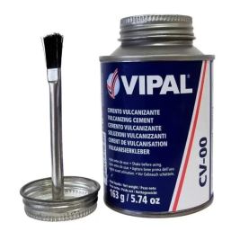 VIPAL VULCANIZING CEMENT AND BRUSH 163G/225ML EA