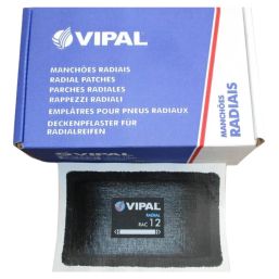 VIPAL TYRE PATCH 115X70MM PRICE P EACH 10 PER BOX