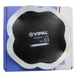 VIPAL TYRE PATCH 105MM X PLY PRICE P EA 10 PER BOX