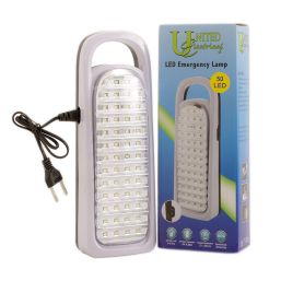 UNITED EMERGENCY LIGHT RECHARGEABLE 50 LED