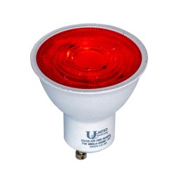 UNITED ELECTRICAL DOWNLIGHT LED GU10 RED 7W