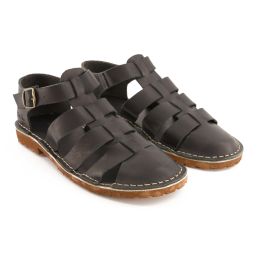 BATA SAFARI MENS SANDAL CLOSE TOE BLACK SIZE 8