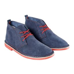 BATA SAFARI MENS BOOT BLUE/RED SIZE 6