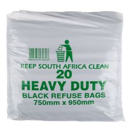 REFUSE BAG BLK RANGE