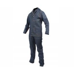 OVERALL 2 PCE DENIM BLUE RANGE